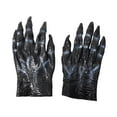 thumbnail image 2 of Guantes de disfraz Accesorio de disfraz Carnaval Adulto Patas aterradoras con Manos de Estilo B Yuyangstore Guantes de hombre lobo, 2 of 8