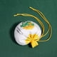 thumbnail image 4 of Cateissary Sachet estilo chino ligero patrón fragancia bolsa a prueba de decoloración fácil a juego joyería bolsa colgante regalo Almacenamiento y organización del hogar Crisantemo amarillo, 4 of 6