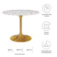 thumbnail image 4 of Lippa 40" Round Terrazzo Dining Table, 4 of 6