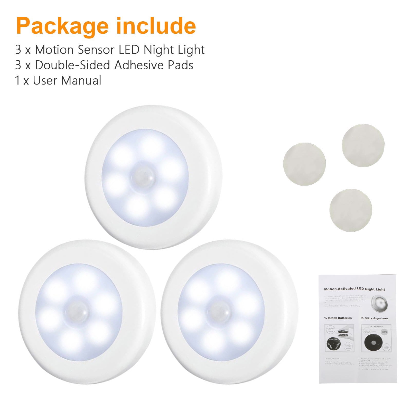 Amir Wireless Led Puck Light With Remote Control | Shelly Lighting