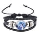 thumbnail image 1 of Qarigey Cadenas de cuerda de vidrio de brazalete ligero mezclado para hombres para un toque de elegancia y estilo Brazaletes de hombres Ropa, zapatos y accesorios Miscelánea quince, 1 of 6