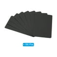 thumbnail image 3 of Unique Bargains 3.5' x 2' Blank Paper Business Cards, 180 Pack Small Index Flash Cards Words Message Note Card, Black, 3 of 7
