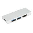 thumbnail image 1 of Estación de acoplamiento de 8 Hub para Microsoft Pro 8 9 X con interfaz Multimedia 4K HD USB C PD carga 2 puertos USB3.0 USB C Hub, 1 of 8