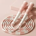 thumbnail image 4 of Beaded Kids Exercise Jump Rope - Segmented Skipping Rope for Kids - Durable Shatterproof Outdoor Beads, 4 of 5