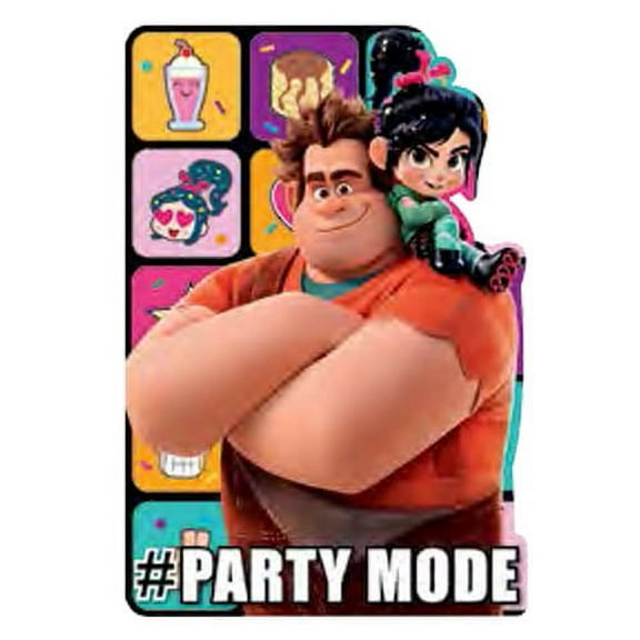 Wreck It Ralph 2 Postcard Invitations (8)