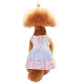thumbnail image 6 of Pet Skirt Elastic Easy to Wear Bowknot Design - Elegant Flower Lace Dog Skirt - Photo Props, 6 of 8