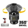 thumbnail image 3 of Powerbuilt 3/8" Drive 6 Pt. Metric Universal Impact Socket 13mm - 647225, 3 of 6