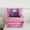 Pink, variant on Feelyou Japanese Anime Girl Queen Comforter Set, Princess Bedding Comforter Set, 3pcs