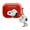 Red Snoopy, variant on Cute Cartoon Snoopy Charlie Brown Lucy EarPhone Case For AirPods 1 2 3 Pro 2021 Wireless Bluetooth Headset Protective IMD Cover