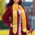 thumbnail image 4 of Barbie Signature Graduation Wishes Fashion Doll with Burgundy Robe & Tassel Cap, Collectible Gift, 4 of 6