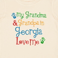 thumbnail image 4 of Inktastic Georgia Grandma Grandpa Loves Me Boys or Girls Baby T-Shirt, 4 of 5