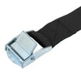 thumbnail image 5 of 6pcs 1" x 12' Cargo Tie Down Straps Lashing Straps Travel Luggage Strap Adjustable with Cam Lock Buckle for Car Black, 5 of 6