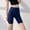 Blue, variant on Yoga Pants for Womens Solid Color Yoga Shorts High Waist Hip Lifting Abdominal Compression Body Shaping Underwear Short Athletic Leggings Pants
