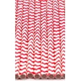 thumbnail image 3 of Pack of 150 Red Chevron Biodegradable 4-Ply Paper Drinking Straws (Compostable, Non-toxic, BPA-free), 3 of 3