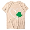 thumbnail image 1 of QIPOPIQ T-Shirts à Manches Courtes pour Femmes Col Rond T-Shirts de la Saint-Patrick T-Shirt Trèfle T-Shirt Vert T-Shirt Lucky T-Shirts de Vacances T-Shirts Graphiques Offres, 1 of 3