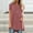 Pink womens tops, variant on Pimelu Summer Tops for Women Tops for Women Casual Tops for Women Breathable Comfy Plus Size Summer Shirts Ladies Girls Solid Round Neck Short Sleeve Tunic Blouses