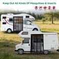 thumbnail image 5 of JDNRXO Magnetic Screen Door for Vans with Sliding Doors, 71" x 59" Heavy-Duty Mesh Bug Net, No-Drill Instant Magnetic Closure, Universal Fit for Cargo Vans & RVs, Includes Storage Bag, 5 of 9