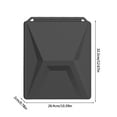 thumbnail image 2 of Yucurem Silicone Protective Case Anti-drop Antenna Protector for Starlink Mini Outdoor Tools (Black), 2 of 10