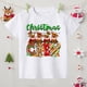 thumbnail image 3 of Camiseta navideña con estampado de ciervos para niños, ropa para primos, camisetas para niño y niña, atuendo de fiesta, camisetas a juego para hermanos, 3 of 5