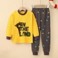 thumbnail image 4 of masbird Toddler Girls Boys Dailywear Outfits Set 2-piece Pajamas Sleepwear Pjs for Baby Spring Fall Winter Kids Loungewear Set for 6-24 Months 2t 3t 4t 5t 6t 7t 8t 9t(Black,6-7 Y), 4 of 4