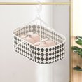 thumbnail image 4 of YAOMOBB Socks Drying Bag Large Capacity Clothes Drying Basket Windproof Drainage Hanging Sweater Dryer Cage, 4 of 6