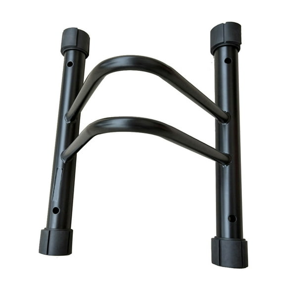 Hemoton Black Floor Parking Rack Bike Storage Bracket Road Bike Parking Garage Accessary Stand for Indoor and Outdoor