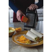 Microplane 4-in-1 Stainless Steel Ultra-Sharp Box Grater - Multi-Purpose Kitchen Tool