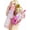 Rose, variant on Luminous Lovely Summer Colourful Bean Bubble Tea Keychain Milk Tea Cup Keyring Moving Sand Key Chain Ring Bag Pendant