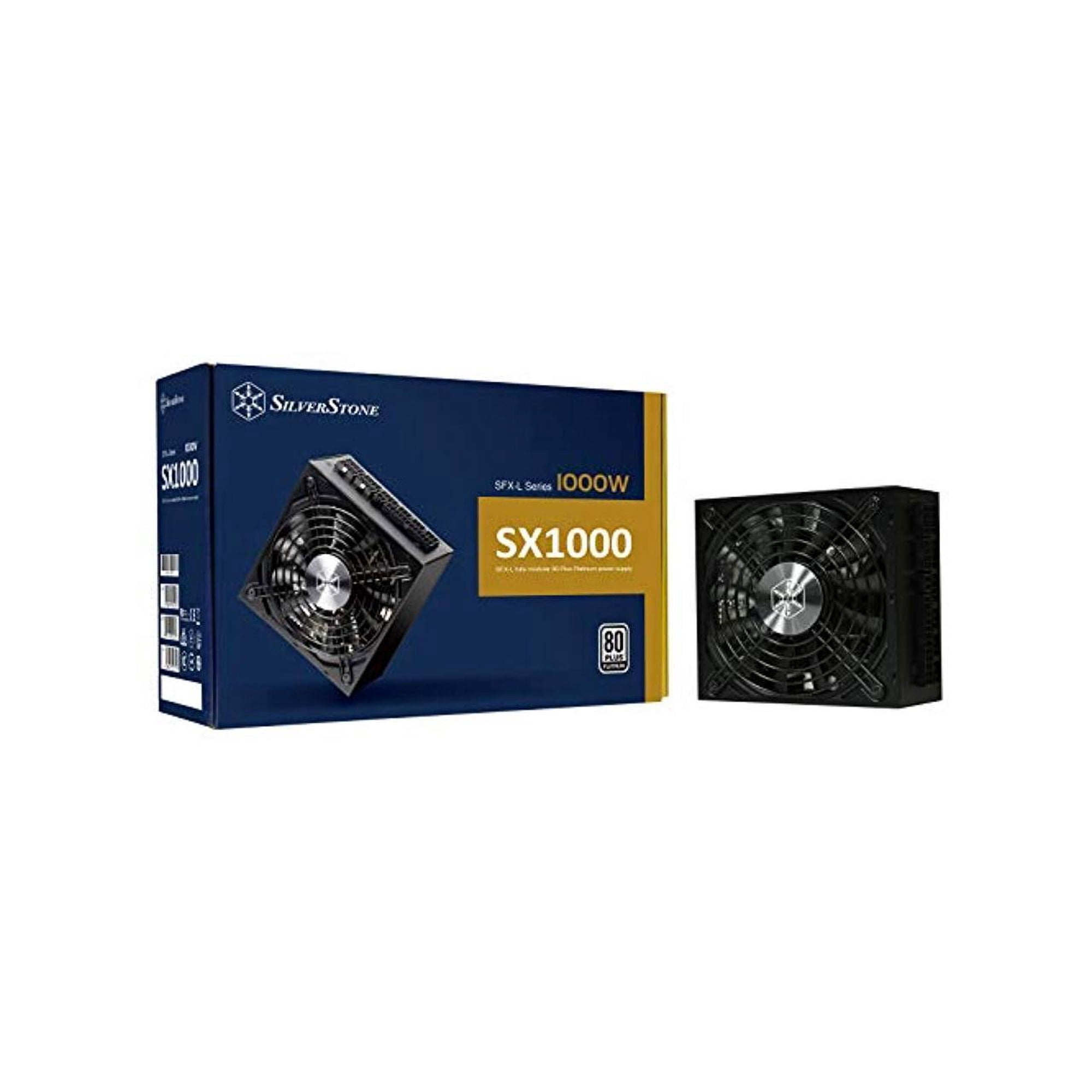 1000W, SFX-L form factor, single +12V rails with 83.4A output