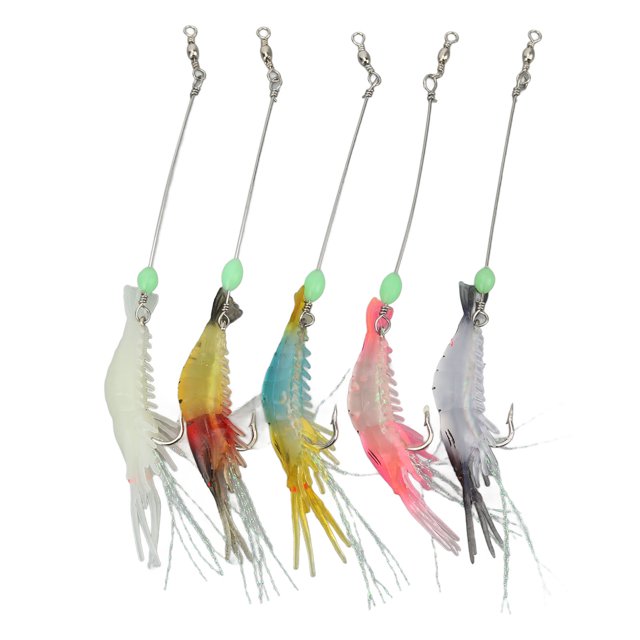 Fishing Shrimp Bait Set,10Pcs Shrimp Bait Set Shrimp Bait Set Fishing Lures Dependable Performance