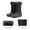 BLACK, variant on DREAM PAIRS Women Winter Mid Calf insulation Waterproof Faux Fur Snow Boots Grey Size 5