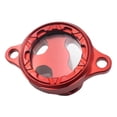 thumbnail image 4 of Tapa de depósito de aceite de motocicleta, repuesto de aleación de aluminio para TRX450R 450er Rojo, 4 of 8
