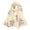 Beige, variant on Silk Scarf Green Scarf Embroidery Chiffon Lightweight Summer Fall Fashion