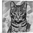 thumbnail image 1 of ARTCANVAS Egyptian Mau Cat Breed Canvas Art Print - Size: 26" x 26" (0.75" Deep), 1 of 9