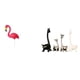 thumbnail image 1 of Estatua de estaca de jardín,Adorno de flamenco para jardín,patio,porche,Estatua de flamenco,estatuilla,escultura,exterior,playa,Estatua de ciervo alce,Estatua de jirafa de cerámica,adorno, 1 of 8