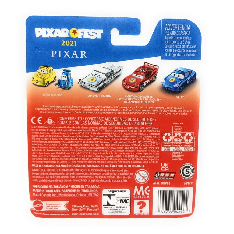 Disney Pixar Cars Luigi and Guido Play Vehicles, Ages 3 and