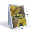 thumbnail image 2 of Mango Lemonade Sidewalk Sign 24 Inch x 36 Inch A-Frame Images On Both Sides | Refreshing Drinks, Summer Favorites, Food Stalls | Made in USA, 2 of 5