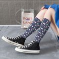 thumbnail image 3 of Lsque Bamboo Panda Printed Crew Socks Men's Women's LightWeight Thin Casual Calf Socks ,Knee High Socks,Cotton Socks, 3 of 9