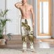 thumbnail image 2 of Fotbe Cattle Drive By Two Cowboys Pantalones de Pijama para Hombre, Pantalones de Dormir, Pantalones de Casa con Cintura Ajustable y Bolsillos-Small, 2 of 6