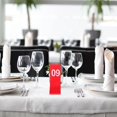 thumbnail image 3 of 10pcs Table Numbers Restaurant Wedding Table Number Table Tent for Party Banquets Wedding, 3 of 3