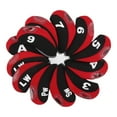 thumbnail image 2 of Club Covers,  Iron Head Cover Red 12 Pcs  For Sport, 2 of 8