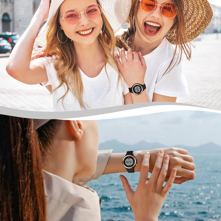 Bomieux Women's Digital Sport Watch Black photo 4