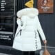 thumbnail image 4 of Chaqueta de algodón de invierno, chaqueta de mujer, chaqueta de algodón de plumón de talla grande para mujer, chaqueta de mujer de largo medio, 4 of 5