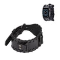 thumbnail image 3 of Leather Smartwatch Band Vintage Style Replacement Leather Watch Strap with Screwdriver for IOS Smartwatch, 3 of 8
