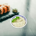 thumbnail image 4 of 6pcs Melamine Sauce Plates Reusable Sauce Container Small Dipping Dish for Restaurant Home (Blue and White), 4 of 8