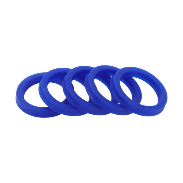 Sello de Aceite Universal UN Lip Sello Anillo Sello de Eje Rotativo 36x46x7mm Alta Presión TPU Azul 5 Pcs