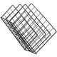thumbnail image 2 of Organizador de correo de escritorio, estante de almacenamiento de metal con 3 ranuras para libros y revistas, 2 of 6