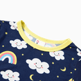 thumbnail image 5 of PatPat Pajamas Set Toddler Girls Clothes Viscose from Bamboo Snug Fit Pjs Graphic Top & Pants Kids 2-Piece Sleepwear Sets, Deep Blue, 2T, 5 of 13
