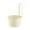 White, variant on Punch-Free Sink Strainer Basket, Hanging Faucet Food Waste Catcher, Auto-Dumping Kitchen Drain Basket, Press to Empty, Self-Cleaning Fine Mesh Filter for Leftovers, Rinsable