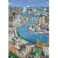 thumbnail image 1 of London the Thames Rompecabezas de madera de 250 piezas Wentworth 4202, 1 of 1
